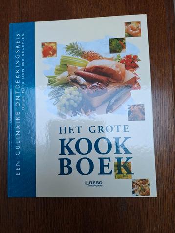 Het Grote Kookboek - Meer dan 800 recepten beschikbaar voor biedingen
