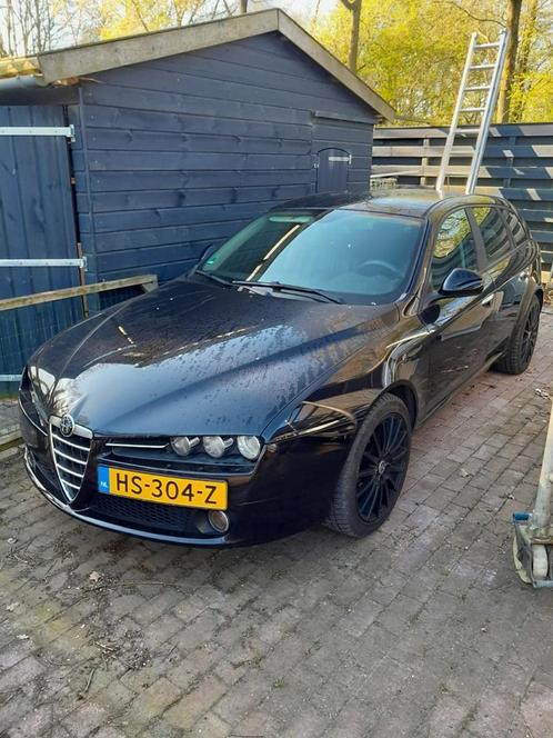 Alfa Romeo 159 2.2 JTS SW 2006 Zwart, Auto's, Alfa Romeo, Particulier, Benzine, D, Stationwagon, Handgeschakeld, Geïmporteerd