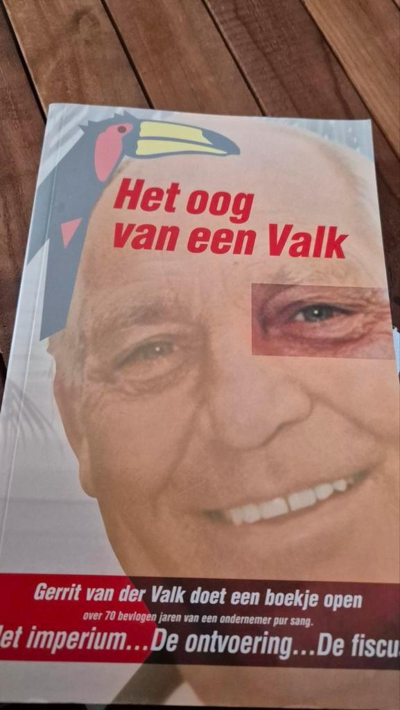 Het oog van een Valk - Gerrit van der Valk, Boeken, Biografieën, Gelezen, Overige, Ophalen of Verzenden