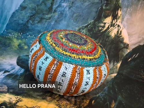 SALE💜Ethnic Yoga Poef XL Kussen Meditatie Gratis Zeepbakje, Antiek en Kunst, Kunst | Niet-Westerse kunst, Verzenden