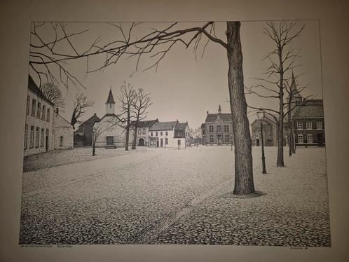 Grafiek Stevensweert van CH Hajenius, Antiek en Kunst, Kunst | Tekeningen en Foto's, Ophalen of Verzenden