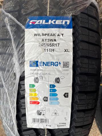 4x Falken A/T Wildtrak 245/65R17 NIEUW beschikbaar voor biedingen
