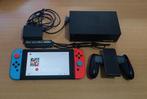 Nintendo Switch, Ophalen of Verzenden, Gebruikt, Met 2 controllers, Switch Original