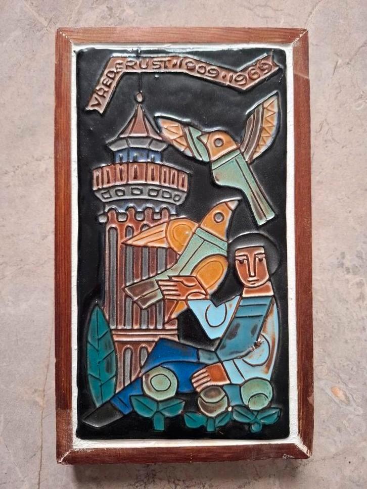 Keramiek Tegel Henk Potters - Vrederust Halsteren 1909-1969, Antiek en Kunst, Antiek | Wandborden en Tegels, Ophalen