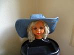 Dames Hoed van spijkerstof  ., Verzenden, Nieuw, 58 of 59 cm (L, 7¼ of ⅜ inch), Hoed