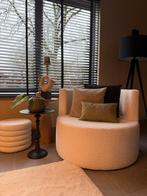 Teddy Fauteuil + Poefje - ZGAN!, Ophalen of Verzenden, Zo goed als nieuw, Stof, 75 tot 100 cm