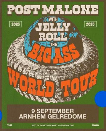 2 staanplaats tickets Post Malone concert 9 september  beschikbaar voor biedingen