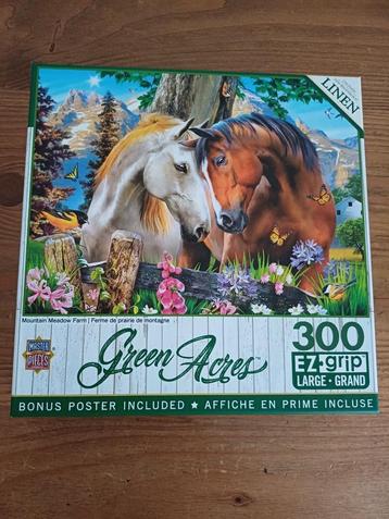 Green Acres puzzel 300 stukjes Large (nieuw)    beschikbaar voor biedingen