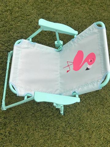 Leuke Klapstoel met Flamingo Design beschikbaar voor biedingen