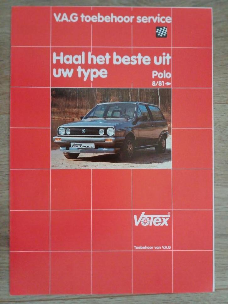 VW (Votex) Polo accessoires brochure, Boeken, Auto's | Folders en Tijdschriften, Zo goed als nieuw, Volkswagen, Verzenden