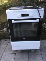 Fornuis met inductie kookplaat en oven, Ophalen, Gebruikt, 4 kookzones, Inductie