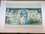 dollar bill art 2 Dollar print in trust we art Romero Britto, Antiek en Kunst, Ophalen