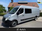 Opel Movano 2.3 CDTI L4 H2 DUBBELCABINE 6PERSOONS DUBBEL- LU, Voorwielaandrijving, Stof, Gebruikt, Zwart