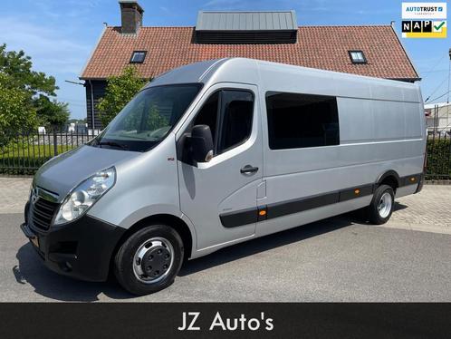 Opel Movano 2.3 CDTI L4 H2 DUBBELCABINE 6PERSOONS DUBBEL- LU, Auto's, Bestelauto's, Bedrijf, Te koop, ABS, Airbags, Airconditioning