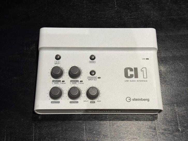 Steinberg CI 1 USB Audio Interface, Audio, Tv en Foto, Professionele Audio-, Tv- en Video-apparatuur, Zo goed als nieuw, Audio