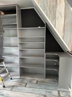 Grijze kast, Huis en Inrichting, Kasten | Wandmeubels, Ophalen, 250 tot 300 cm, Gebruikt, 200 cm of meer
