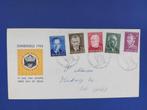 Postzegel NL 1954 FDC 16 Zomerzegels 29-07, Postzegels en Munten, Postzegels | Nederland, Ophalen of Verzenden, Na 1940, Gestempeld