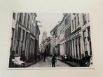 D550 Oude ansichtkaart Deventer : Lange Bisschopstraat, Ophalen of Verzenden, Ongelopen, Overijssel