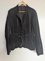 Penn & Ink zwart velvet jasje Maat M, Maat 38/40 (M), Penn & Ink, Zwart, Ophalen of Verzenden