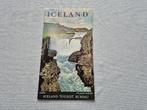 3 toeristische brochures jaren 60 IJsland (engelstalig), Gelezen, Landkaart, 1800 tot 2000, Europa Overig
