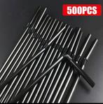 Zwarte buigrietjes - 500 stuks, Ophalen of Verzenden, Nieuw