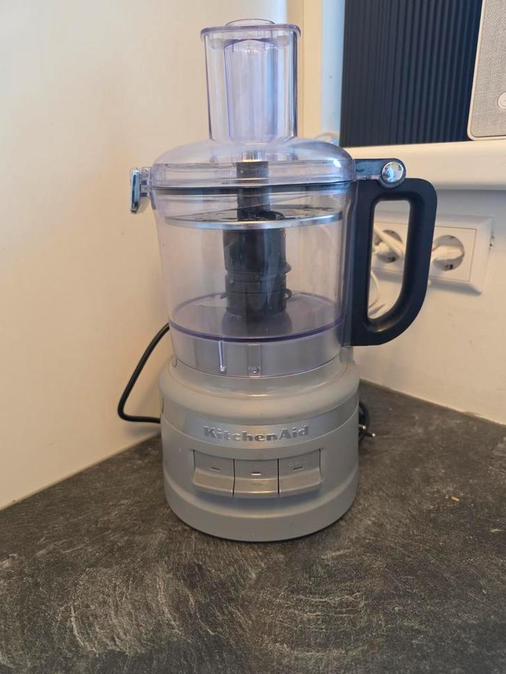KitchenAid Foodprocessor 1.7L - Zo goed als nieuw!, Witgoed en Apparatuur, Keukenmixers, Zo goed als nieuw, 1 tot 2 liter, 3 snelheden of meer