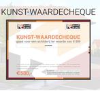 Waardebon €500 - Schilderij met Certificaat, Ophalen of Verzenden