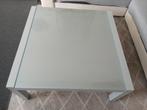 Salontafel 100x100 en 50x50 cm in goede staat! Stevig model, Ophalen, 50 tot 100 cm, Vierkant, 50 tot 100 cm