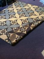 Vintage Dralon Deken 2-persoons - Mooie Staat, Bruin, Tweepersoons, Ophalen of Verzenden, Deken of Dekbed