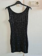 Galajurkje / cocktailjurkje / paillettenjurkje, Zwart, Ophalen of Verzenden, Zo goed als nieuw, Maat 34 (XS) of kleiner