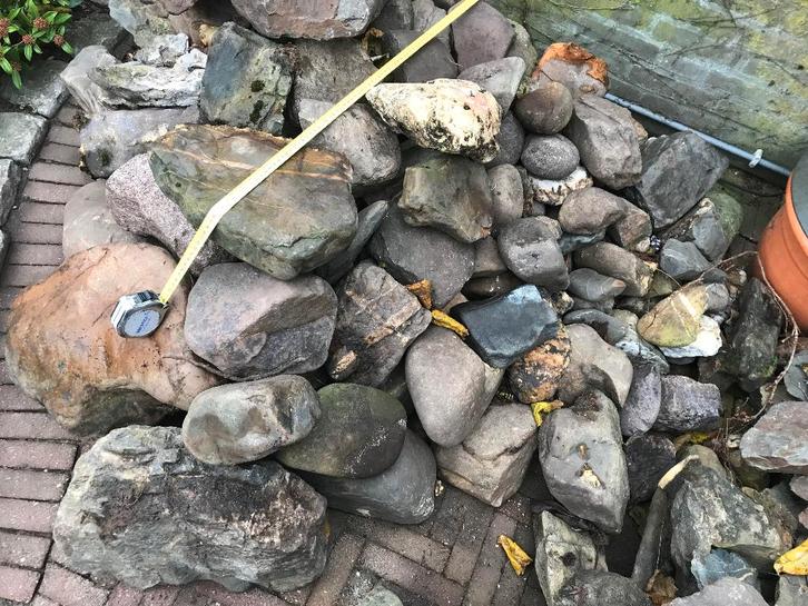 Maaskeien voor tuin, Tuin en Terras, Grind, Keien en Split, Gebruikt, Kei, Ophalen