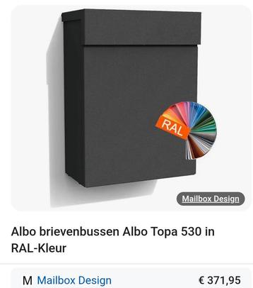Brievenbus  beschikbaar voor biedingen