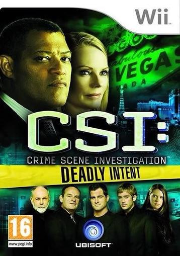 Nintendo Wii CSI: deadly intent beschikbaar voor biedingen