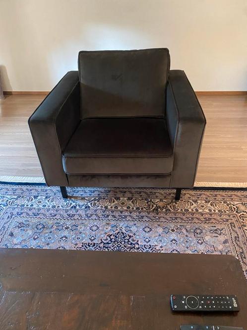 Woood feautuil stoel warm groen, Huis en Inrichting, Stoelen, Zo goed als nieuw, Twee, Overige kleuren, Ophalen of Verzenden