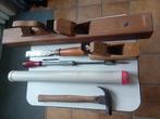 Antiek gereedschap, o.a Schaven en Hakbeitel, Antiek en Kunst, Antiek | Gereedschap en Instrumenten, Ophalen of Verzenden