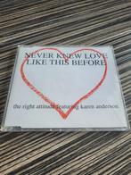 The Right Attitude - Never Knew Love Like This Before, Ophalen of Verzenden, Gebruikt, Dance Populair