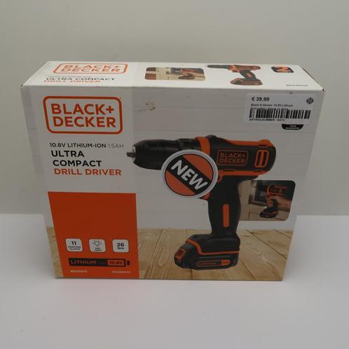 Black & Decker BDCDD2 10.8V Accuboormachine | Nieuw, Doe-het-zelf en Verbouw, Gereedschap | Boormachines, Nieuw