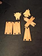 Houten Treinbaan Wissels & Kruisingen, Ophalen of Verzenden, Gebruikt, Rij- of Hobbelspeelgoed