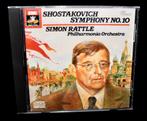 Shostakovich - Symphony No. 10 - Simon Rattle (EMI, 1986), Cd's en Dvd's, Verzenden, Classicisme, Zo goed als nieuw