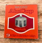 Vintage Verkade AluCups | kaarsen/kaarsjes, waxinelichtjes., Ophalen of Verzenden
