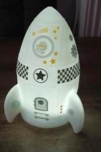 Raket nachtlampje + timer kinderkamer rocket night lamp, Ophalen of Verzenden, Zo goed als nieuw, Lamp