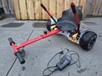 Hoverboard met kart en nieuwe hogere capaciteit accu., Ophalen, Gebruikt