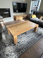 Eiken tafel, Ophalen, 100 tot 150 cm, Eikenhout, 50 tot 100 cm