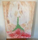 Schilderij Engel van M v T, Huis en Inrichting, Woonaccessoires | Schilderijen, Tekeningen en Foto's, Oorspronkelijke maker, Ophalen of Verzenden