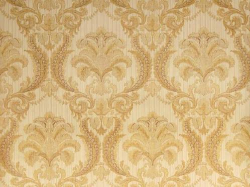 12516 Vintage retro oud barok bloemetjes behang behangpapier, Huis en Inrichting, Stoffering | Behang, Verzenden