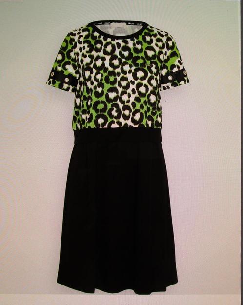 € 25 nieuwe Liu Jo zomerjurk Italy design mt. L abito jersey, Kleding | Dames, Jurken, Nieuw, Maat 42/44 (L), Zwart, Knielengte