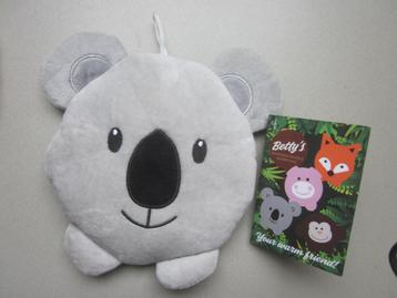 Betty's microweavable warm hug  Your warm friend grijze beer beschikbaar voor biedingen