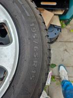Audi Velgen met Michelin Winterbanden 195/65 R15, Auto-onderdelen, Banden en Velgen, 15 inch, Banden en Velgen, Nieuw, Personenwagen