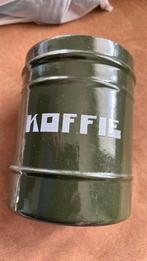 Groen emaille koffiebus, Antiek en Kunst, Antiek | Emaille, Ophalen of Verzenden