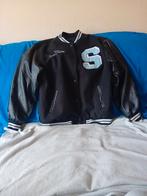 MOOIE ZWART JAS MERK: SEVEN SISTERS MAAT LARGE OPHALEN, Ophalen of Verzenden, Zo goed als nieuw, Maat 42/44 (L), Zwart